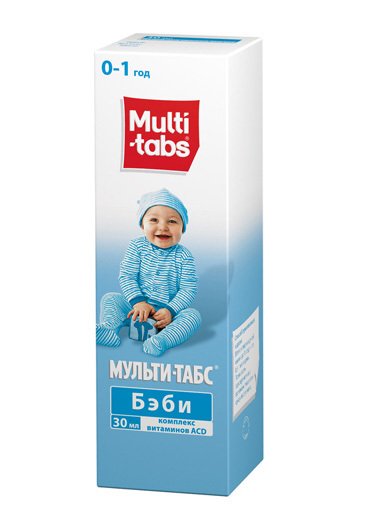 Мульти-табс Baby капли 30 мл