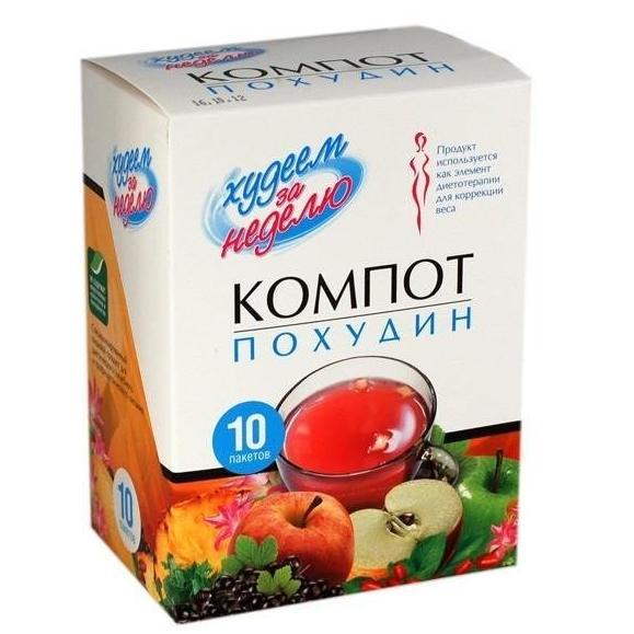 Худеем за неделю	 Похудин компот № 5
