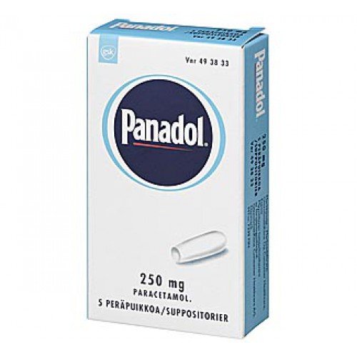 Панадол суппозитории 250 мг № 10
