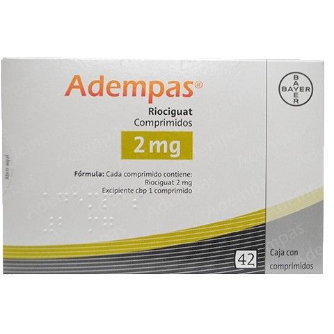 Адемпас таблетки 2 мг № 42