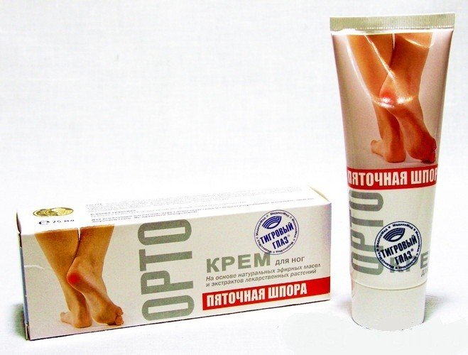 Тигровый глаз ОРТО пяточная шпора крем 75 мл